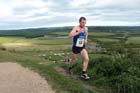 Nathan Reed winning the Penshaw Hill Race.
